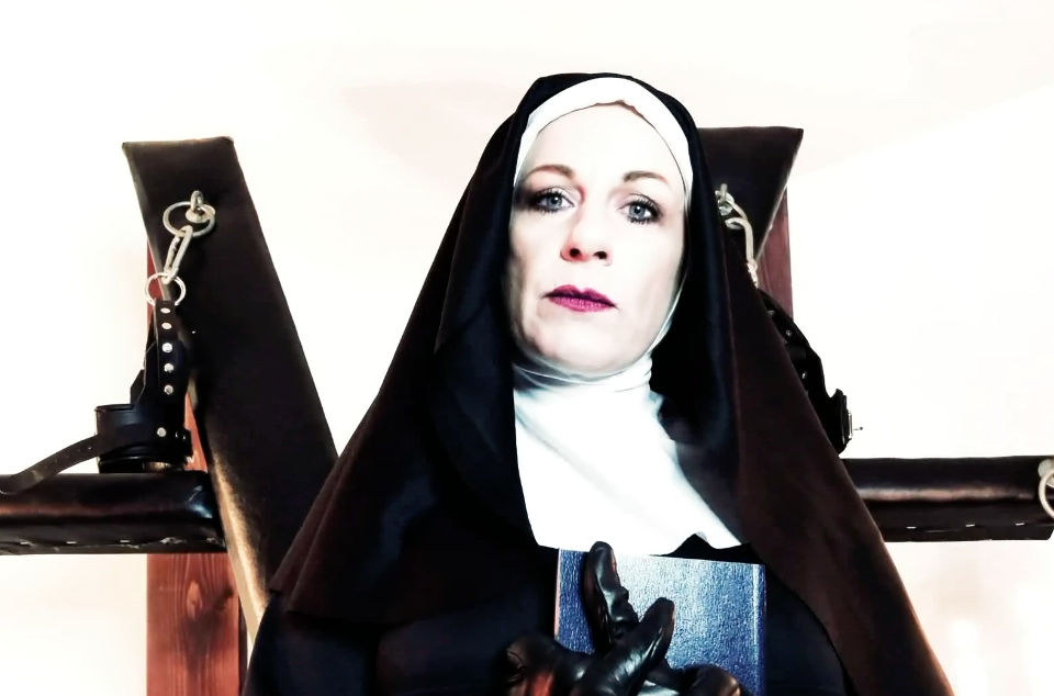 angry nun, catholic nun, nun punishment, catholic guilt, sister, church ,